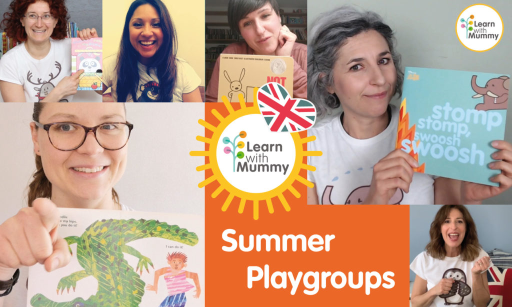 fotocollage delle teacher Learn with mummy per si summer playgroup ovvero i corsi di inglese estivi per bambini